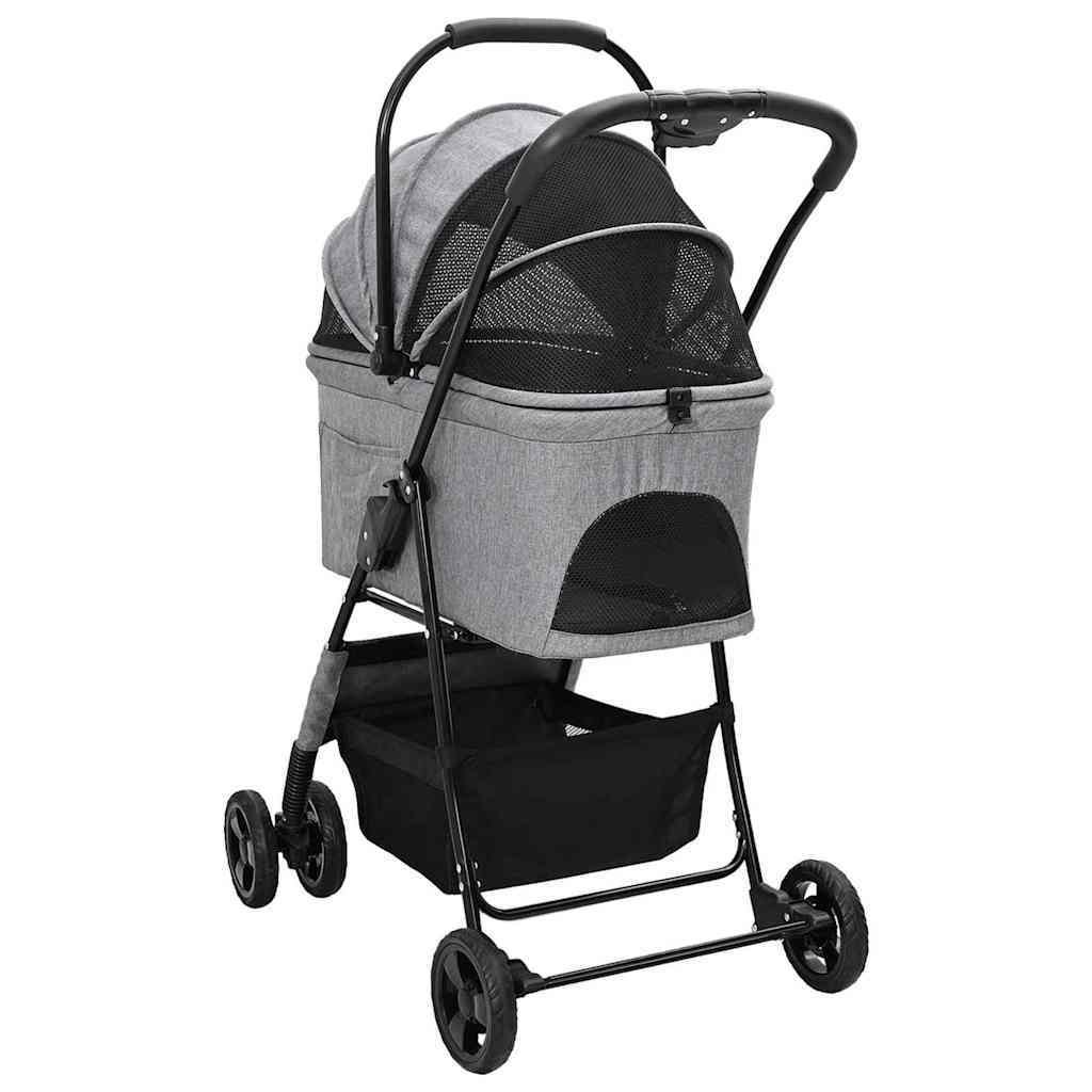 Faltbarer Haustierbuggy 81 x 600D Oxford – Bild 9