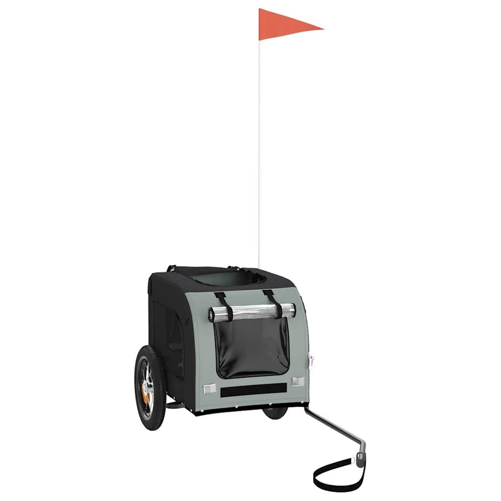 Fahrradanhänger für Hunde, aus Oxford-Gewebe und Eisen – Bild 2