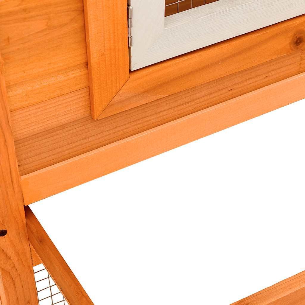 Großer Kaninchenstall, Kleintierkäfig, Doppelhaus – Bild 8